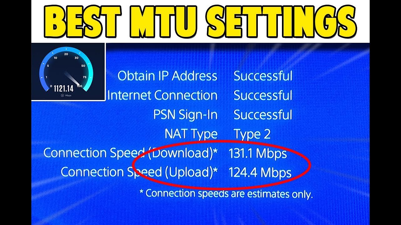 Ost提升互联网速度0 Ps4的最佳mtu设置 解释 翻墙网络